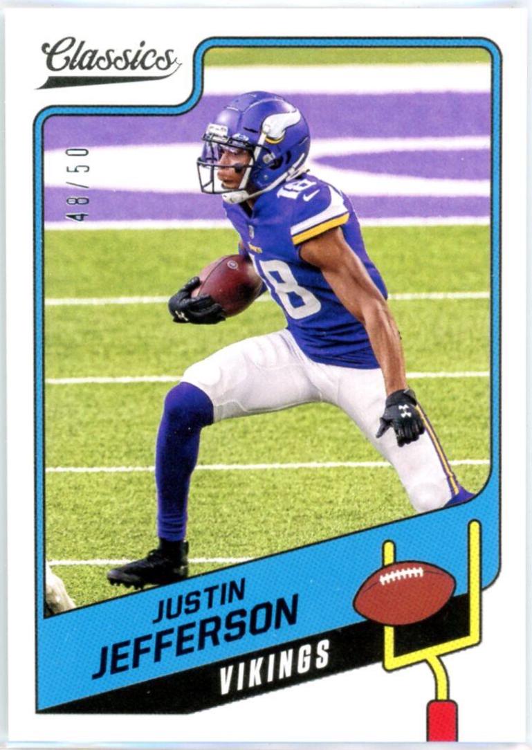 Justin Jefferson [Green Back] #49