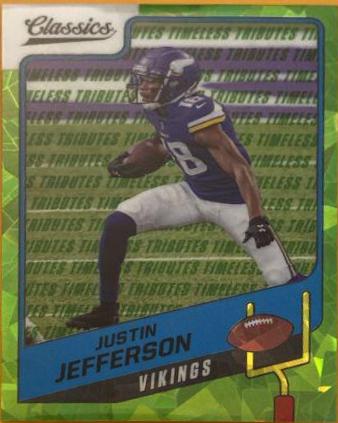 Justin Jefferson [H2 Premium Edition Timeless Tributes Green] #49