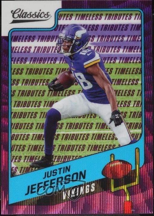 Justin Jefferson [H2 Premium Edition Timeless Tributes Purple] #49