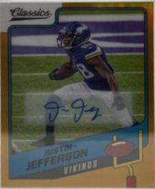 Justin Jefferson [Premium Edition Significant Signature Gold] #49
