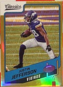 Justin Jefferson [Premium Edition Timeless Tributes Gold] #49
