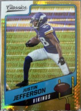 Justin Jefferson [Timeless Tributes Gold] #49