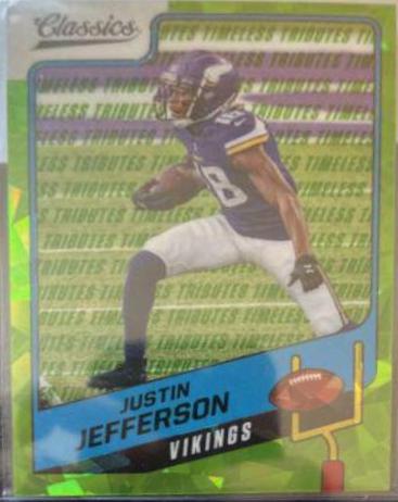 Justin Jefferson [Timeless Tributes Green] #49