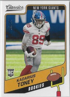 Kadarius Toney [Blank Back] #162