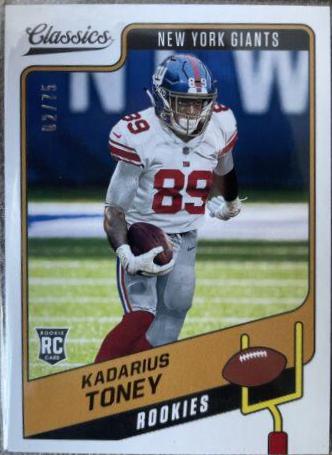 Kadarius Toney [Blue Back] #162