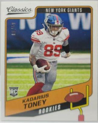 Kadarius Toney [Green Back] #162