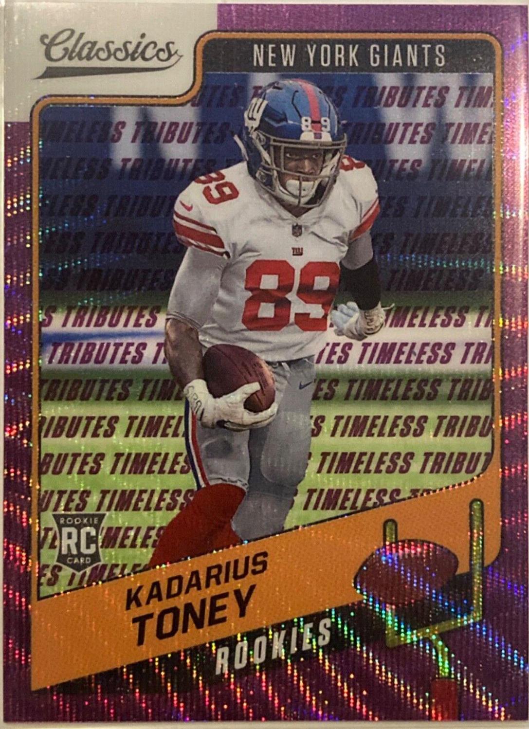 Kadarius Toney [H2 Premium Edition Timeless Tributes Purple] #162