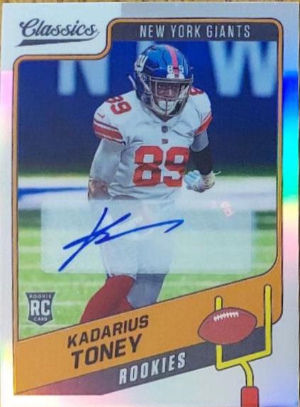 Kadarius Toney [Premium Edition Significant Signature] #162