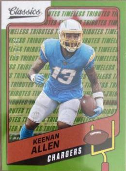 Keenan Allen [H2 Premium Edition Timeless Tributes Green] #98