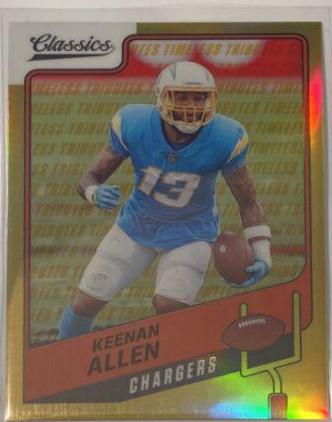 Keenan Allen [Premium Edition Timeless Tributes Gold] #98