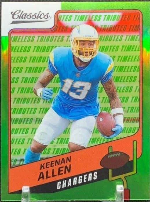 Keenan Allen [Premium Edition Timeless Tributes Green] #98