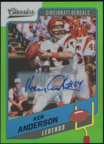 Ken Anderson [Premium Edition Significant Signature Green] #125