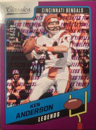 Ken Anderson [Timeless Tributes Purple] #125