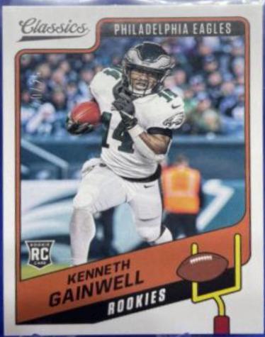 Kenneth Gainwell [Blank Back] #189