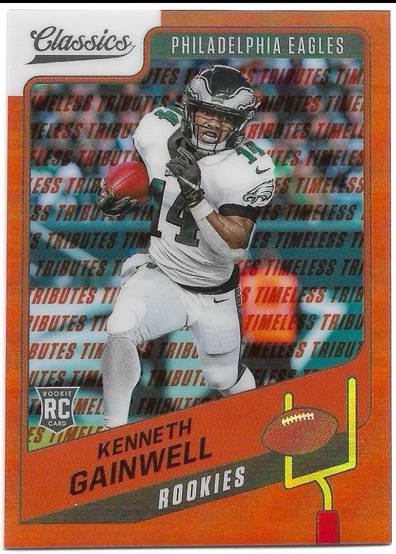 Kenneth Gainwell [H2 Premium Edition Timeless Tributes Orange] #189