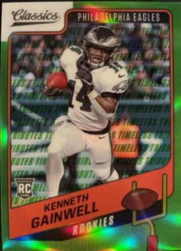 Kenneth Gainwell [Premium Edition Timeless Tributes Green] #189