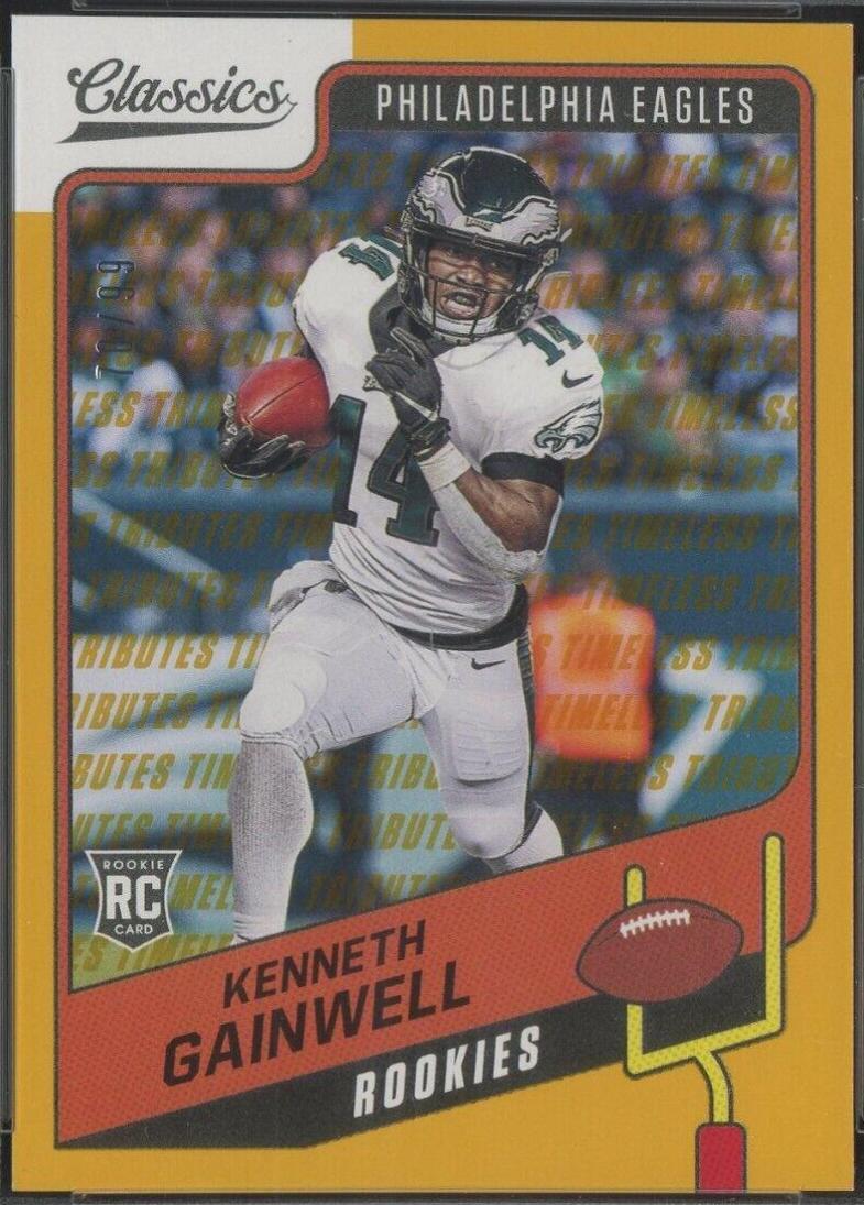 Kenneth Gainwell [Timeless Tributes Gold] #189