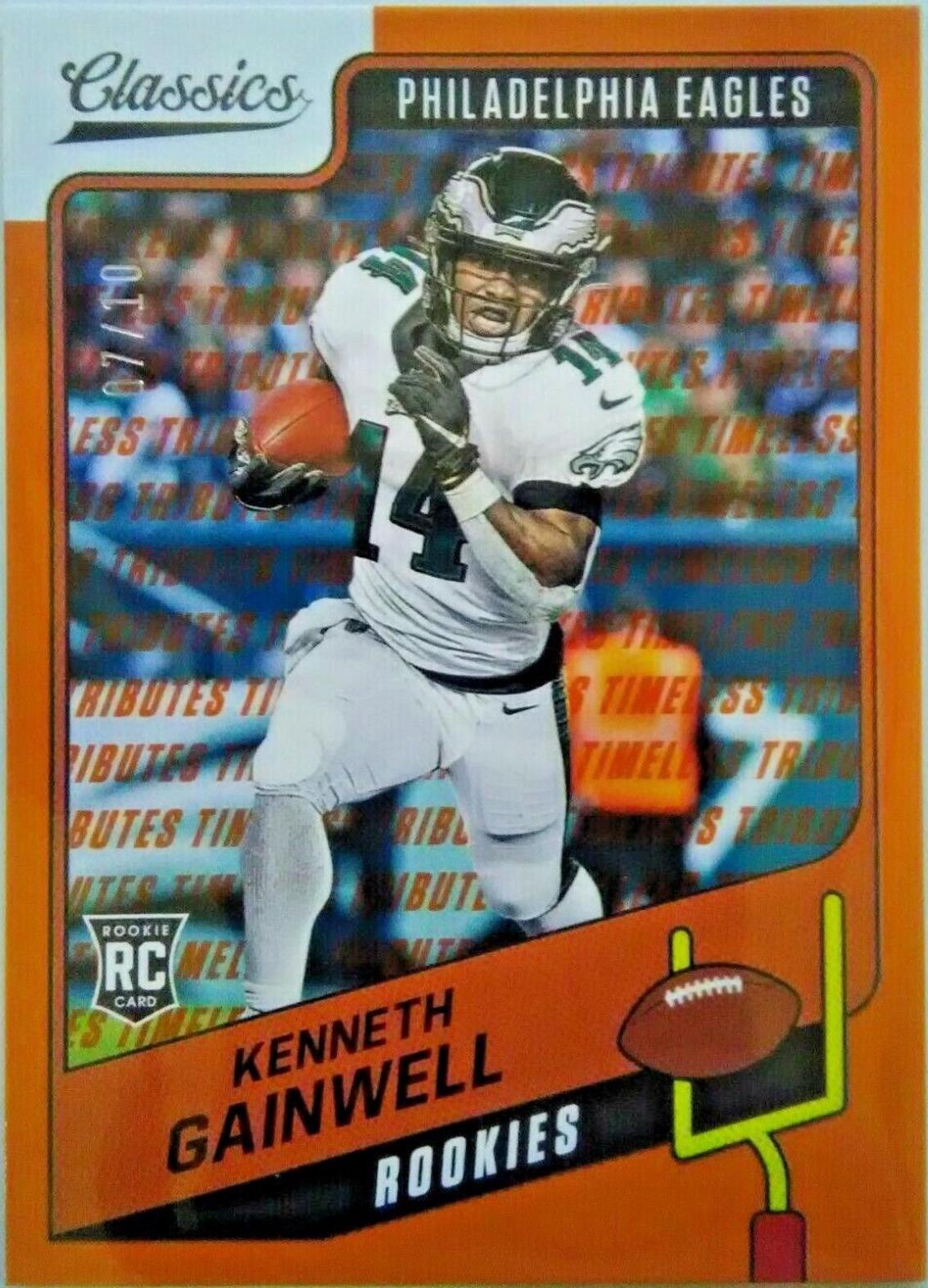 Kenneth Gainwell [Timeless Tributes Orange] #189