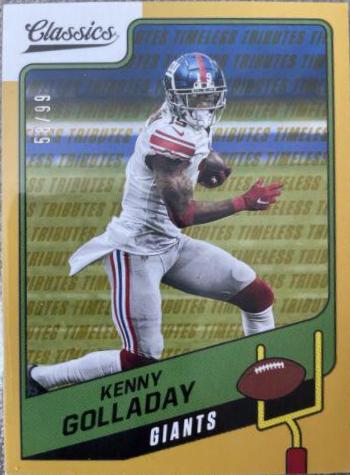 Kenny Golladay [Premium Edition Timeless Tributes Gold] #56