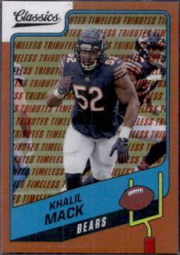 Khalil Mack [Premium Edition Timeless Tributes Orange] #45