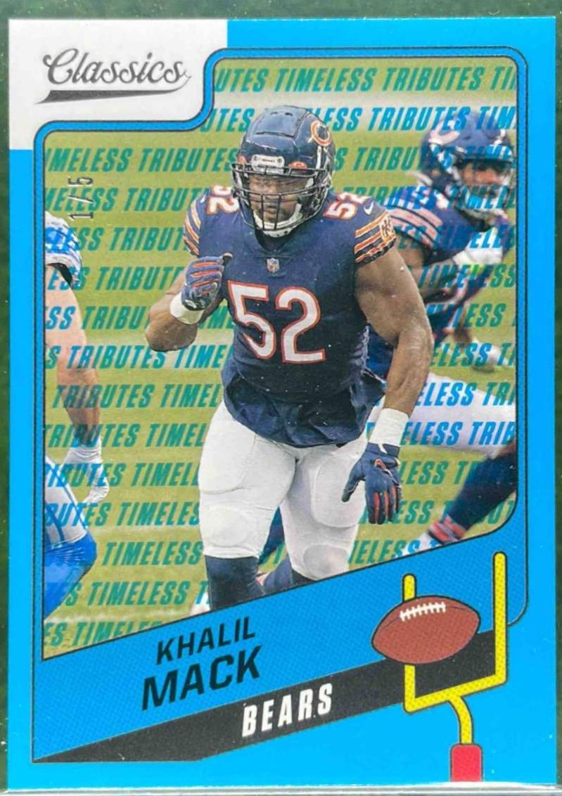 Khalil Mack [Timeless Tributes Blue] #45