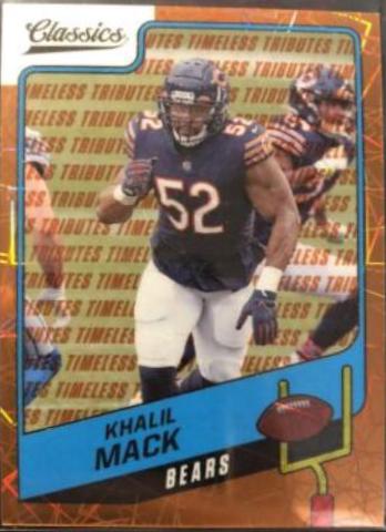 Khalil Mack [Timeless Tributes Orange] #45