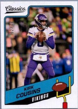 Kirk Cousins [H2 Premium Edition Timeless Tributes Gold] #48
