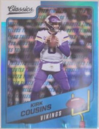 Kirk Cousins [Premium Edition Timeless Tributes Blue] #48