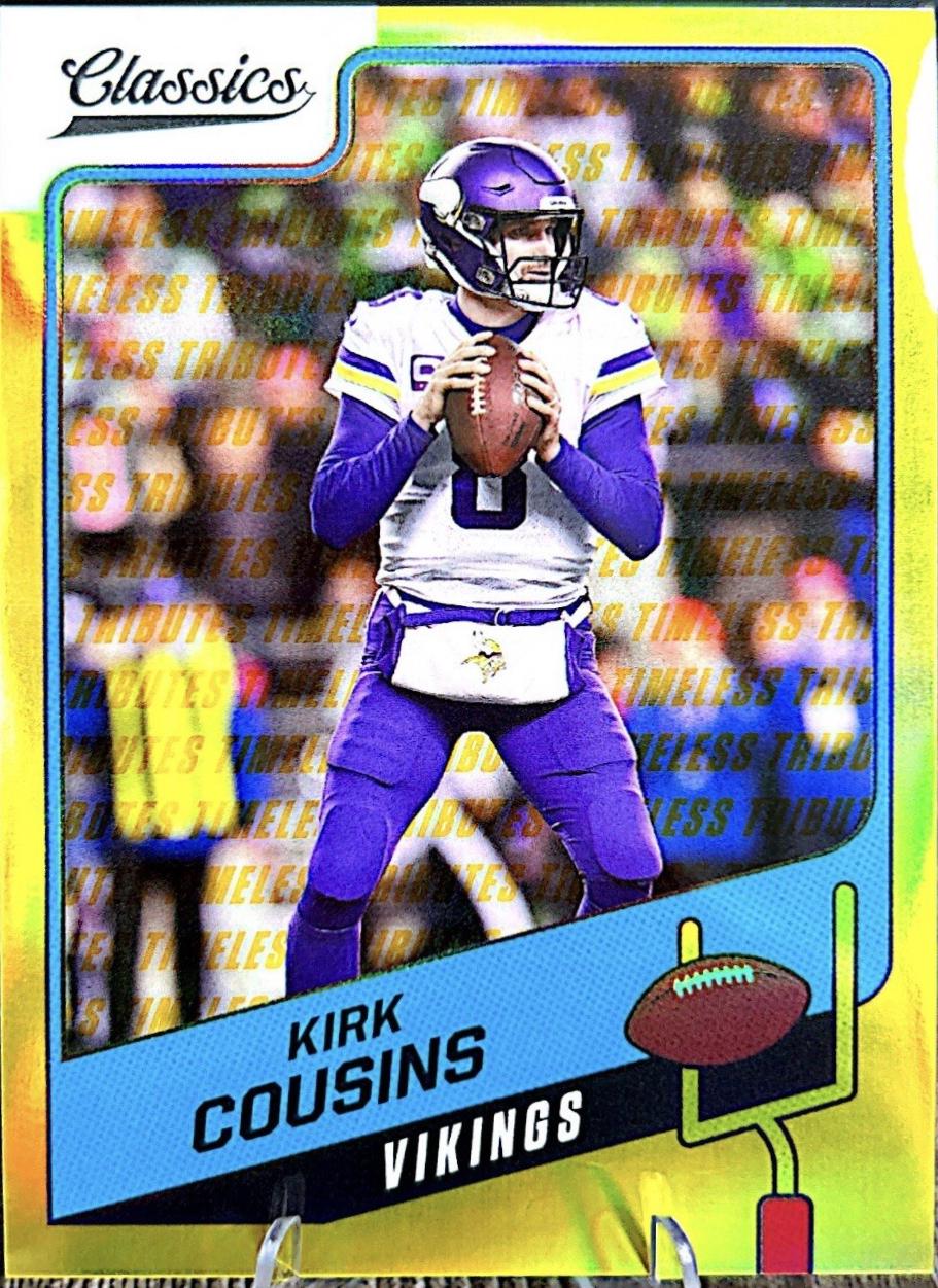 Kirk Cousins [Premium Edition Timeless Tributes Gold] #48