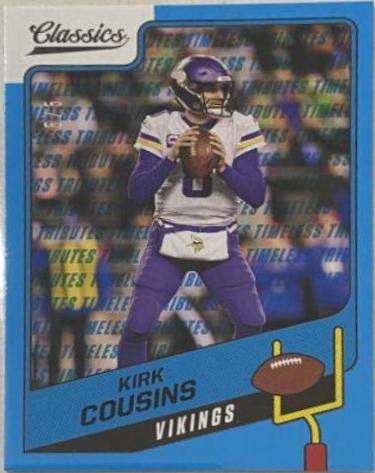 Kirk Cousins [Timeless Tributes Blue] #48