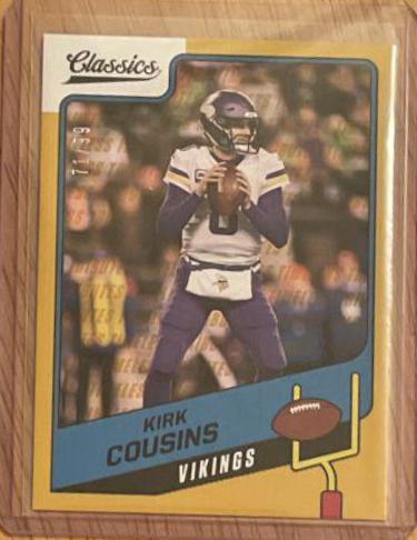 Kirk Cousins [Timeless Tributes Gold] #48