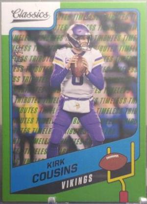 Kirk Cousins [Timeless Tributes Green] #48