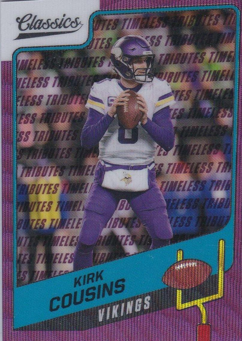 Kirk Cousins [Timeless Tributes Purple] #48