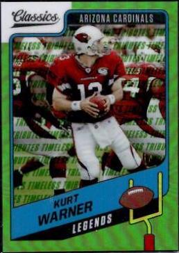 Kurt Warner [Premium Edition Timeless Tributes Green] #117