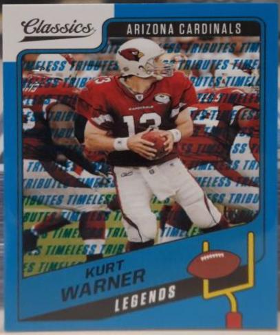Kurt Warner [Timeless Tributes Blue] #117