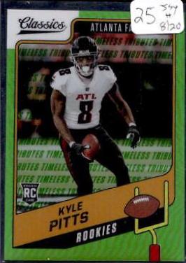 Kyle Pitts [Premium Edition Timeless Tributes Green] #161