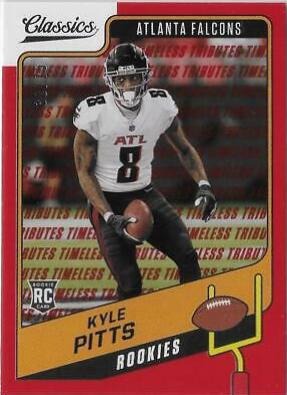 Kyle Pitts [Timeless Tributes Red] #161