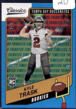 Kyle Trask [Timeless Tributes Blue] #159