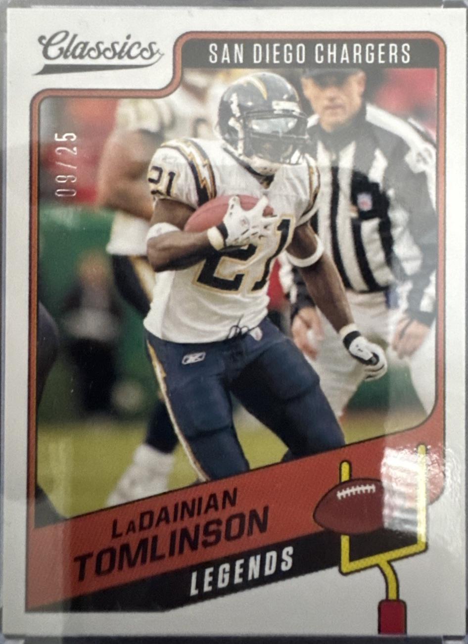 LaDainian Tomlinson [Blank Back] #148