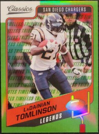 LaDainian Tomlinson [Premium Edition Timeless Tributes Green] #148