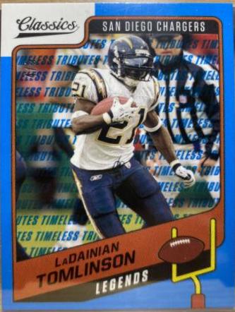 LaDainian Tomlinson [Timeless Tributes Blue] #148