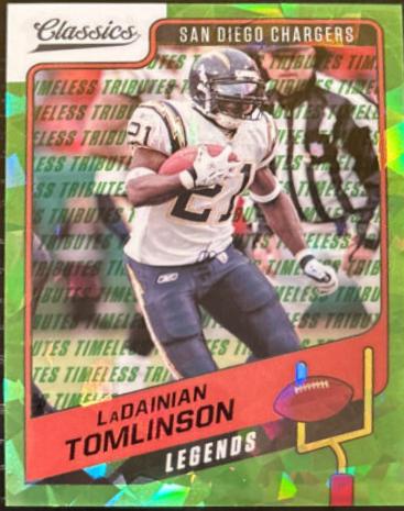 LaDainian Tomlinson [Timeless Tributes Green] #148