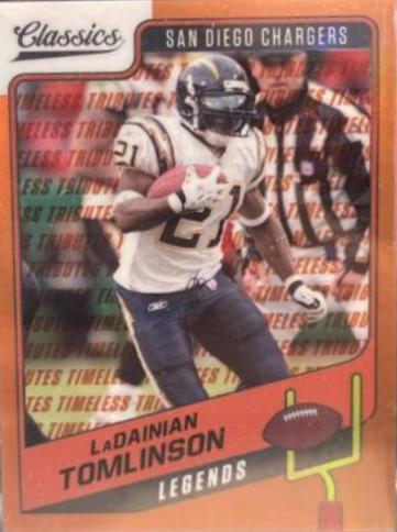 LaDainian Tomlinson [Timeless Tributes Orange] #148