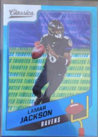 Lamar Jackson [Timeless Tributes Blue] #27