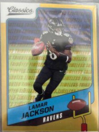 Lamar Jackson [Timeless Tributes Gold] #27