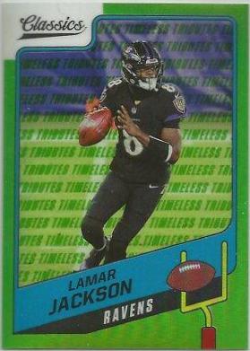 Lamar Jackson [Timeless Tributes Green] #27