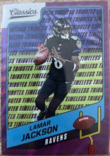 Lamar Jackson [Timeless Tributes Purple] #27