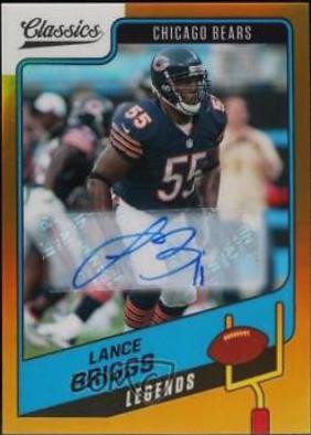 Lance Briggs [Premium Edition Significant Signature Gold] #123