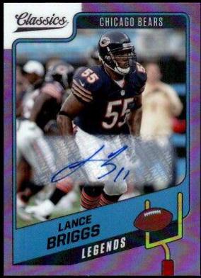 Lance Briggs [Premium Edition Significant Signature Purple] #123