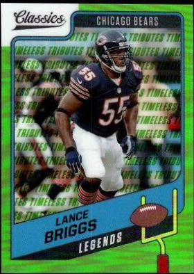 Lance Briggs [Premium Edition Timeless Tributes Green] #123
